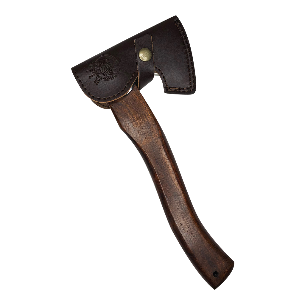 Little Feller Polished Mini Axe (with Sheath) - Ahead Outdoor