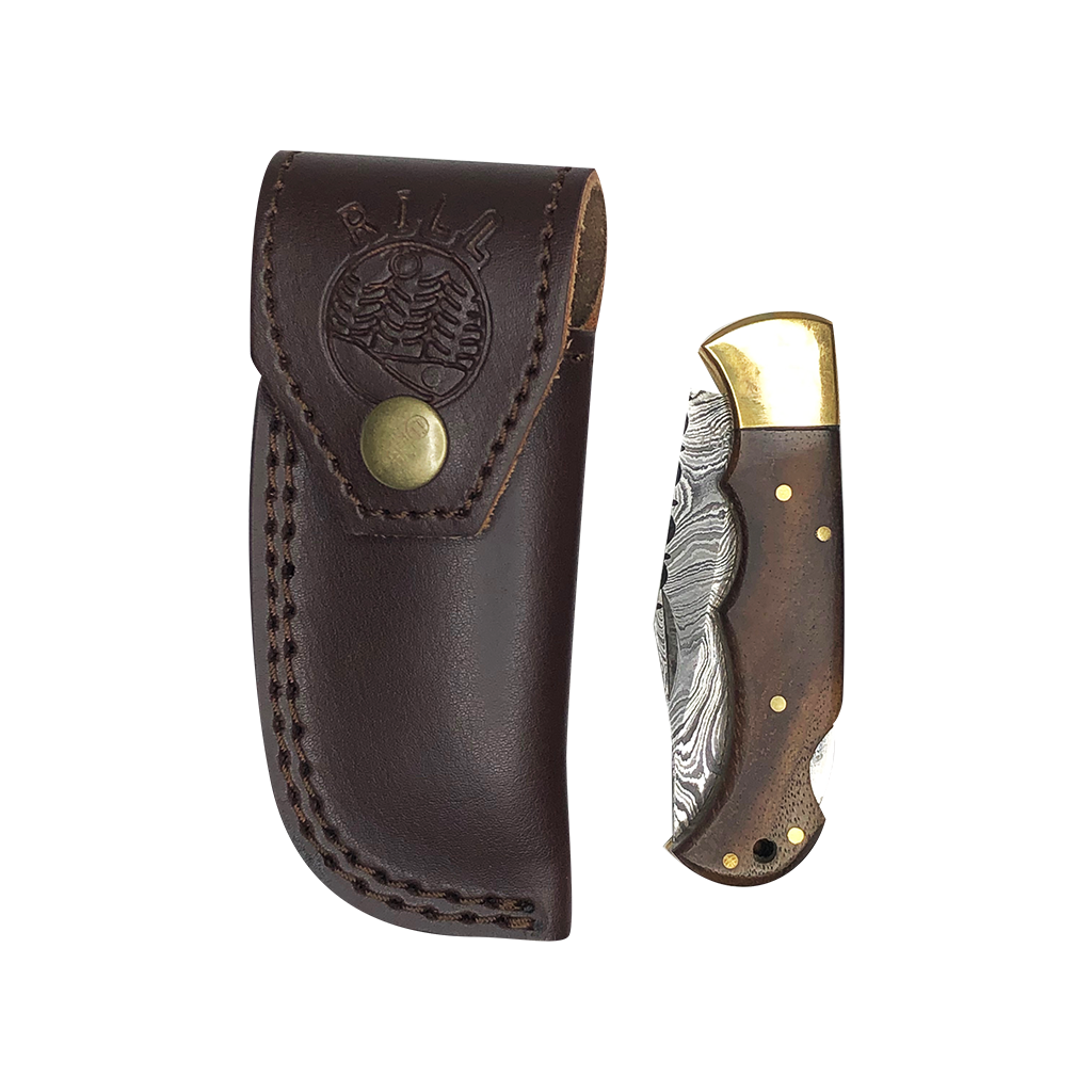 Woody Damascus Folder - Ahead Outdoor