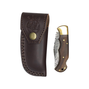 Woody Damascus Folder - Ahead Outdoor