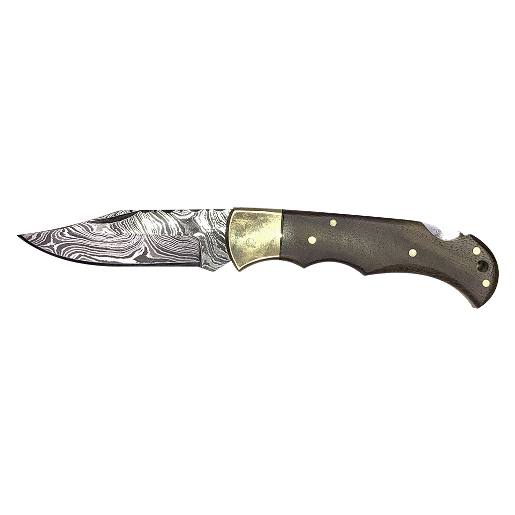 Woody Damascus Folder - Ahead Outdoor