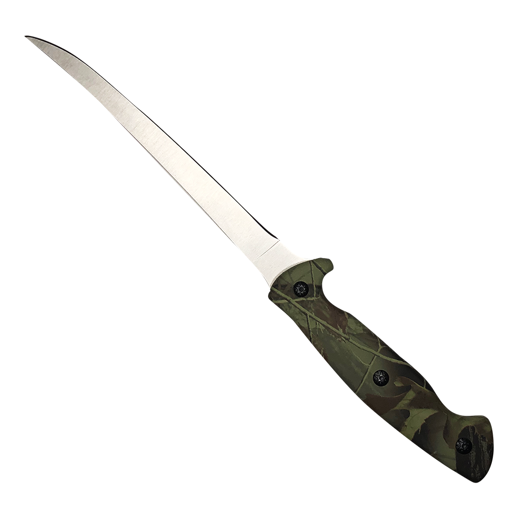 Waterman Camo Fixed Filet Knife - Ahead Outdoor
