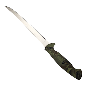 Waterman Camo Fixed Filet Knife - Ahead Outdoor