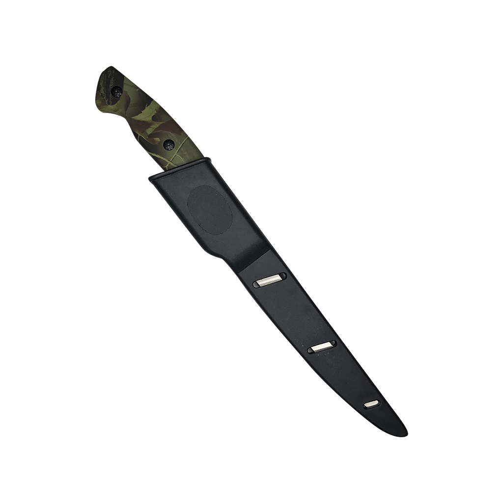 Waterman Camo Fixed Filet Knife - Ahead Outdoor
