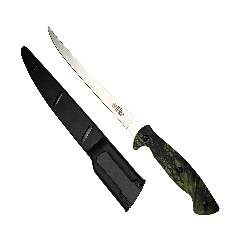 Waterman Camo Fixed Filet Knife - Ahead Outdoor