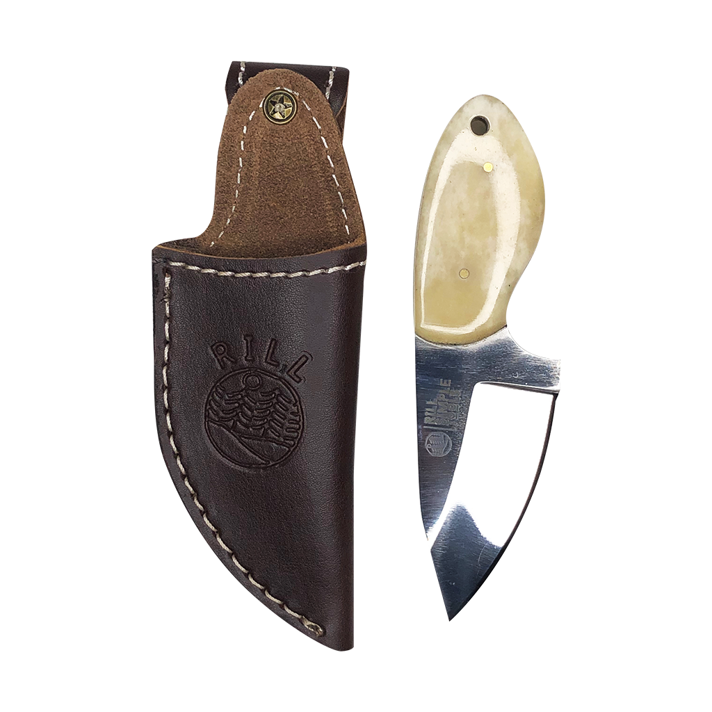 Cut Throat Mini Bone Handle Skinner - Ahead Outdoor