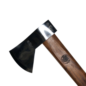 The Woodsman Felling Polished Axe 26" Mahogany Handle - Ahead Outdoor