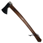 The Woodsman Felling Polished Axe 26" Mahogany Handle - Ahead Outdoor