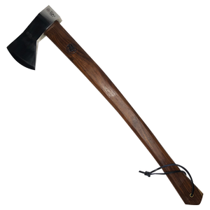 The Woodsman Felling Polished Axe 26" Mahogany Handle - Ahead Outdoor